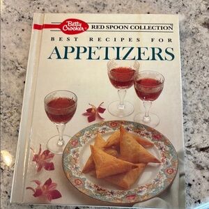 ♦️3 for $15♦️1989 Betty Crocker Red Spoon Collection Best Recipes for Appetizers